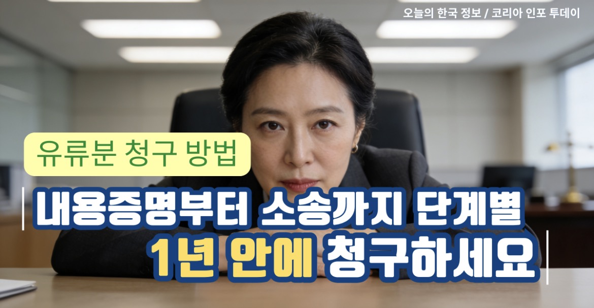 유류분 청구 방법 안내, 한국인 여성 변호사