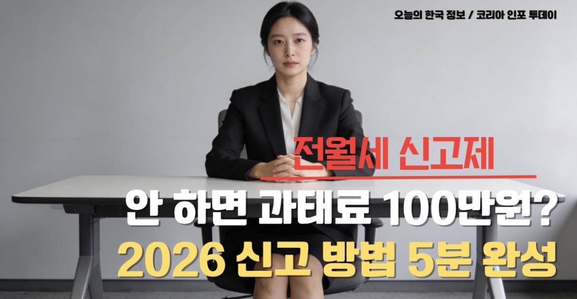 전월세 신고제 신고 방법과 과태료 기준을 설명하는 법률 정보 이미지