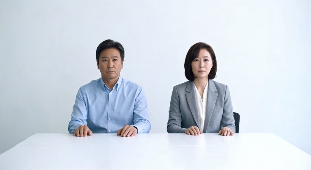 집주인 실거주를 이유로 갱신 거절을 받은 임차인 부부의 모습
